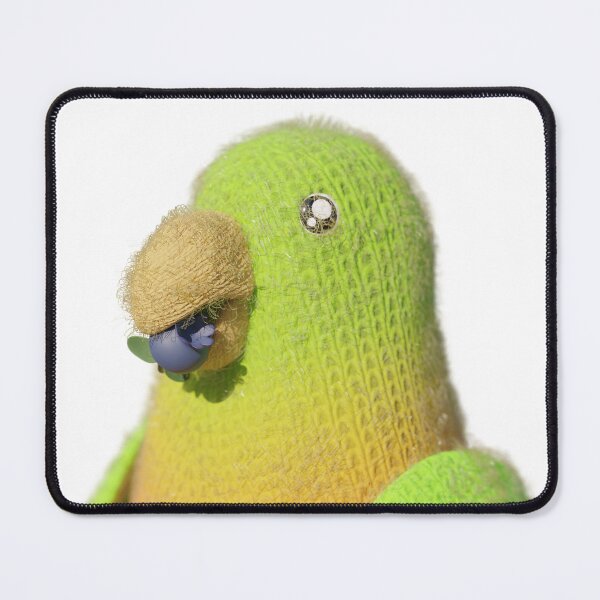 Item preview, Worsted parakeet eating designed and sold by 3DChop.