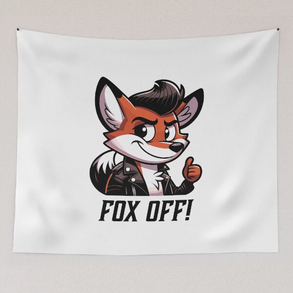 Item preview, Fox Off! designed and sold by Logic72.