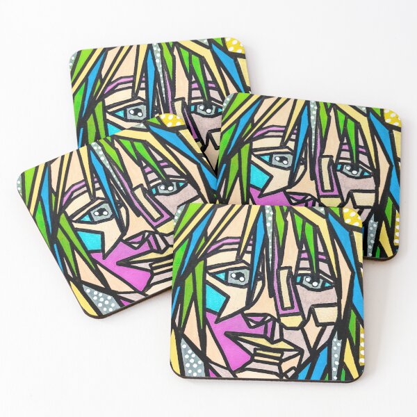 Item preview, Portrait Pop Art by MariDani Art designed and sold by MariDaniArt.