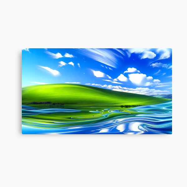 Item preview, Frutiger Aero Windows XP Background designed and sold by gustavotiano.