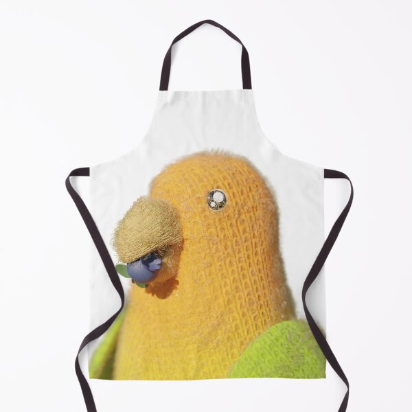 Item preview, Worsted parakeet eating designed and sold by 3DChop.