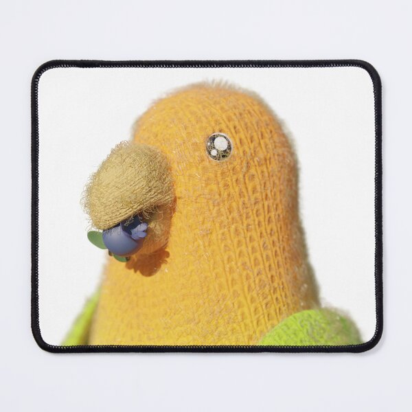 Item preview, Worsted parakeet eating designed and sold by 3DChop.