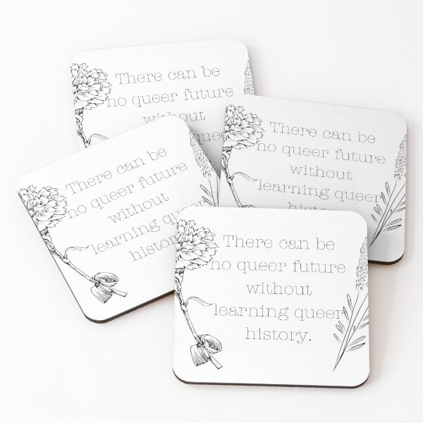 Item preview, queer future queer history designed and sold by artiegallery.