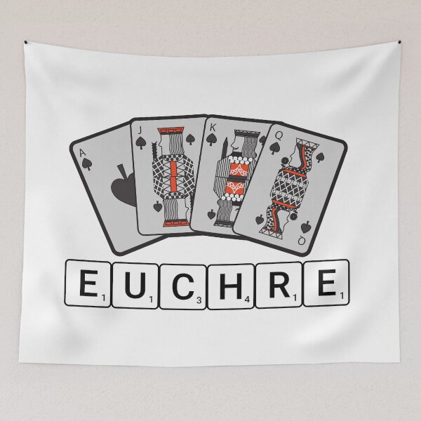 Item preview, Euchre Card Game - Vintage Inspired Design designed and sold by ElLocoMus.