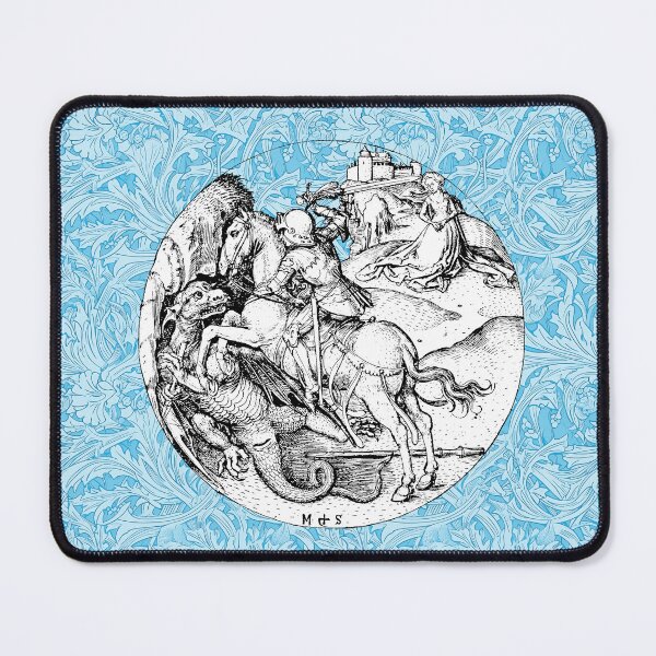 Item preview, Saint George and the Dragon and Maiden Medieval Renaissance designed and sold by Pixelchicken.