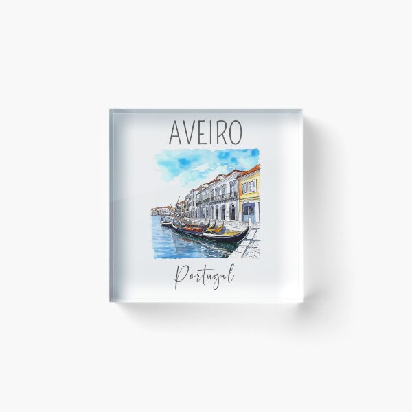 Item preview, Watercolor Design of Aveiro - Portugal  designed and sold by Sketch-Shack.