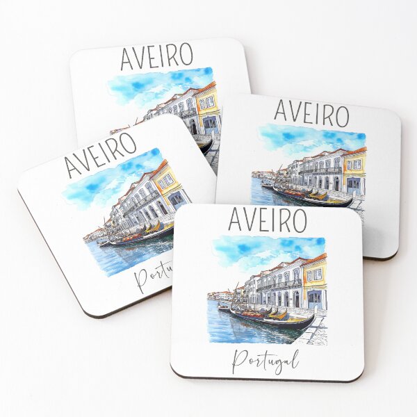 Item preview, Watercolor Design of Aveiro - Portugal  designed and sold by Sketch-Shack.