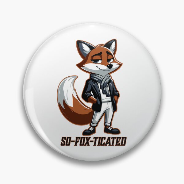 Item preview, So-Fox-Ticated designed and sold by Logic72.