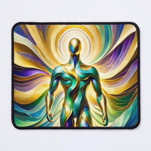 Item preview, Golden geometry,colorful patterns, like from a dream, Freedom designed and sold by CrisMor-Art.