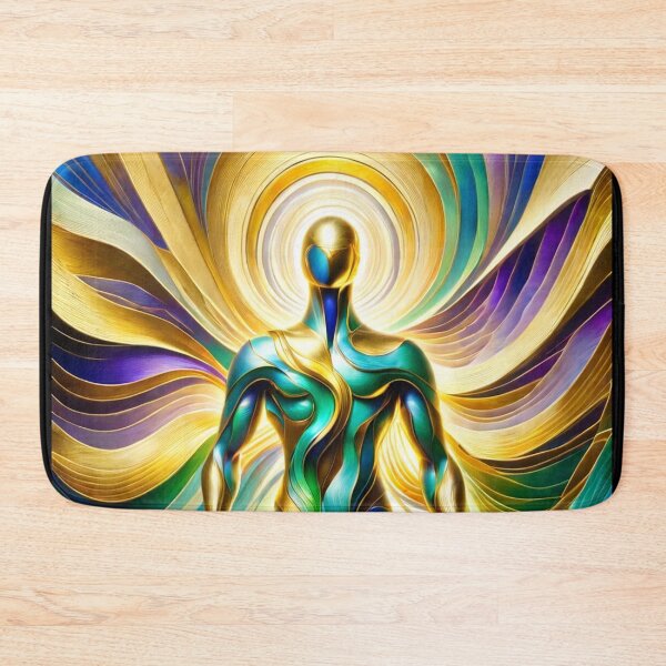 Item preview, Golden geometry,colorful patterns, like from a dream, Freedom designed and sold by CrisMor-Art.