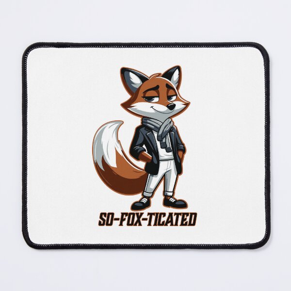 Item preview, So-Fox-Ticated designed and sold by Logic72.