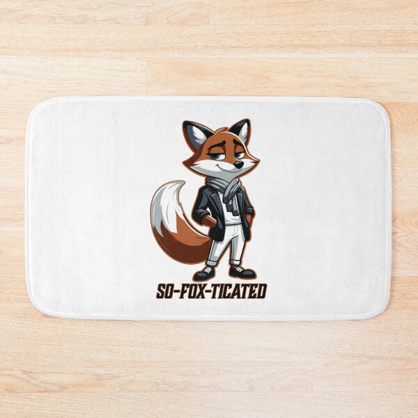 Item preview, So-Fox-Ticated designed and sold by Logic72.