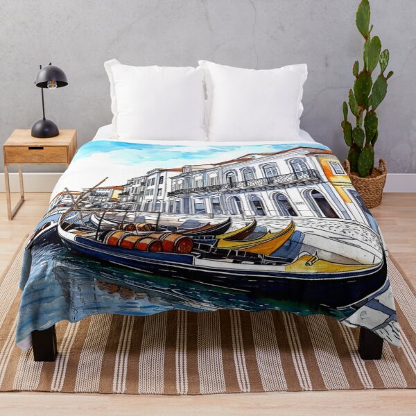 Item preview, Watercolor Design of Aveiro - Portugal  designed and sold by Sketch-Shack.