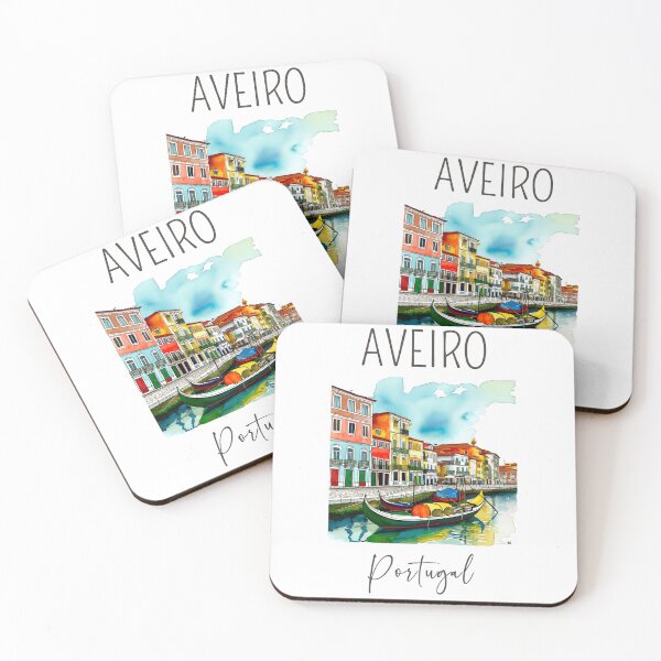 Item preview, Watercolor Design of Aveiro - Portugal  designed and sold by Sketch-Shack.