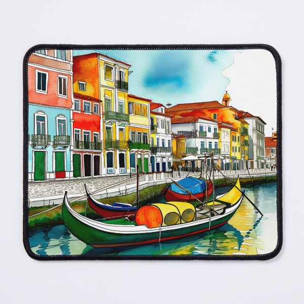 Item preview, Watercolor Design of Aveiro - Portugal  designed and sold by Sketch-Shack.