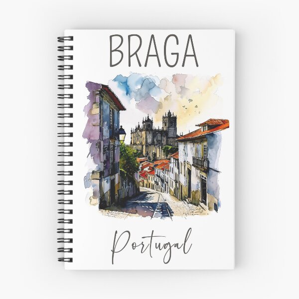 Item preview, Watercolor Design of Braga - Portugal  designed and sold by Sketch-Shack.