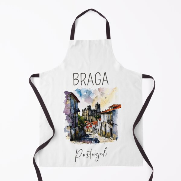 Item preview, Watercolor Design of Braga - Portugal designed and sold by Sketch-Shack.