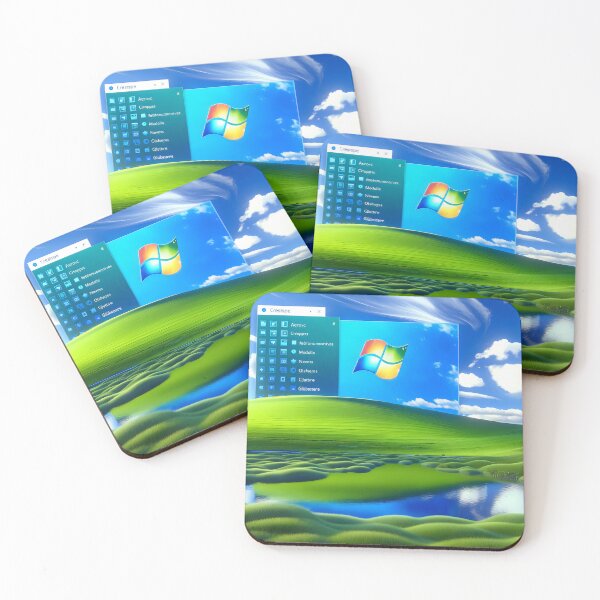 Item preview, Frutiger Aero Windows XP Background designed and sold by gustavotiano.