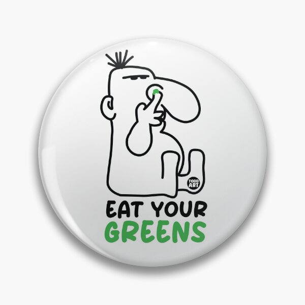 Item preview, EAT YOUR GREENS BOOGER designed and sold by TODD GOLDMAN.