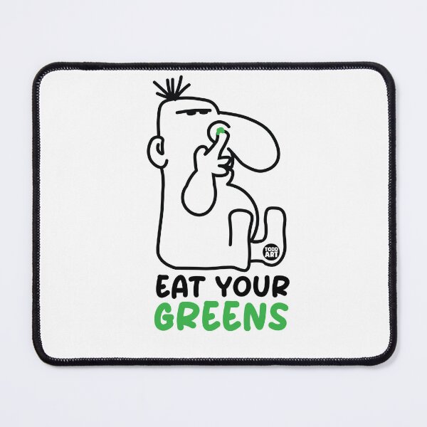 Item preview, EAT YOUR GREENS BOOGER designed and sold by TODD GOLDMAN.