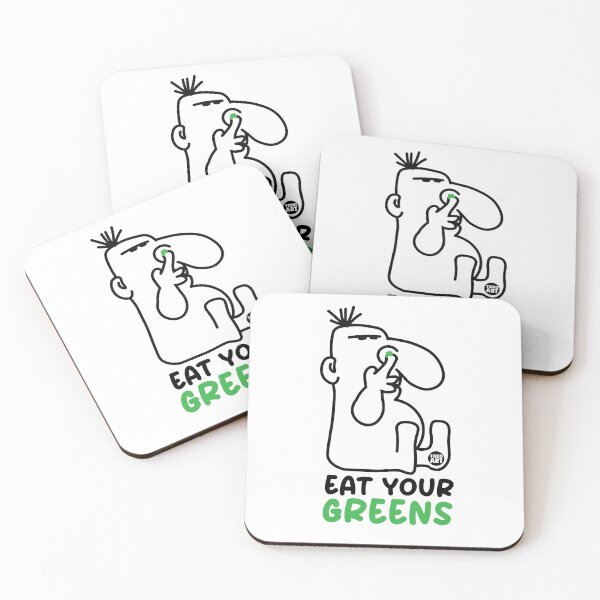 Item preview, EAT YOUR GREENS BOOGER designed and sold by TODD GOLDMAN.