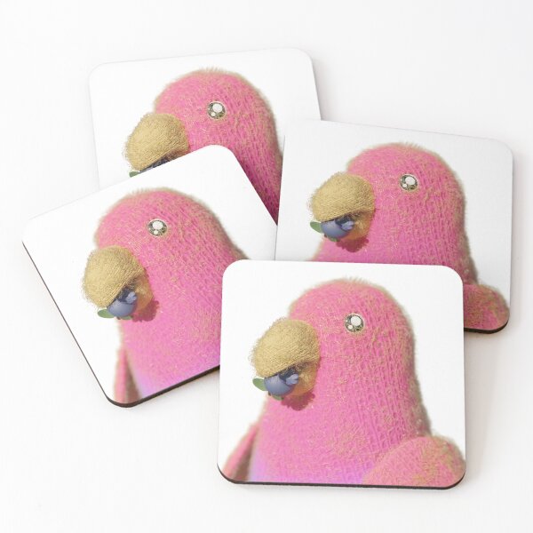 Item preview, Worsted parakeet eating designed and sold by 3DChop.