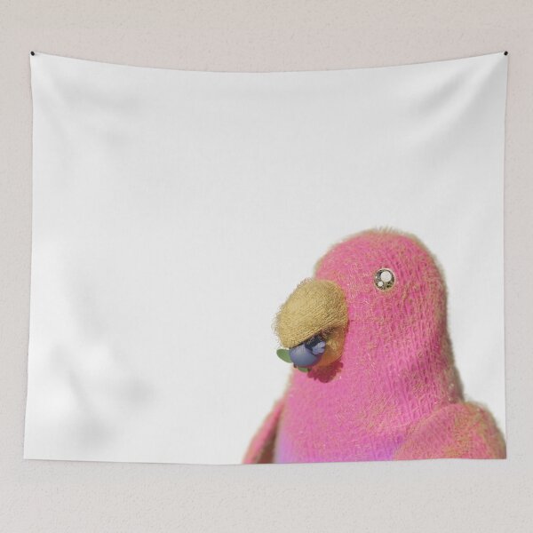 Item preview, Worsted parakeet eating designed and sold by 3DChop.
