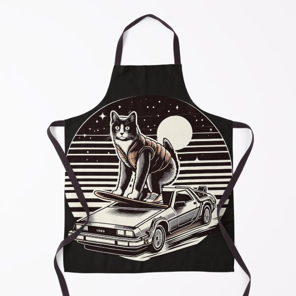 Item preview, Cat Back to the Future designed and sold by Klaerika.