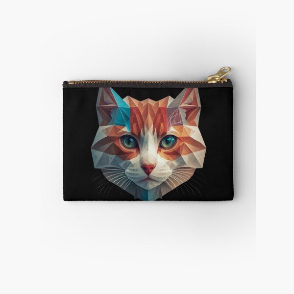 Item preview, Geometric Cat Wild Logo designed and sold by ArtByKubina.