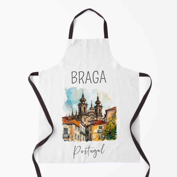 Item preview, Watercolor Design of Braga - Portugal designed and sold by Sketch-Shack.