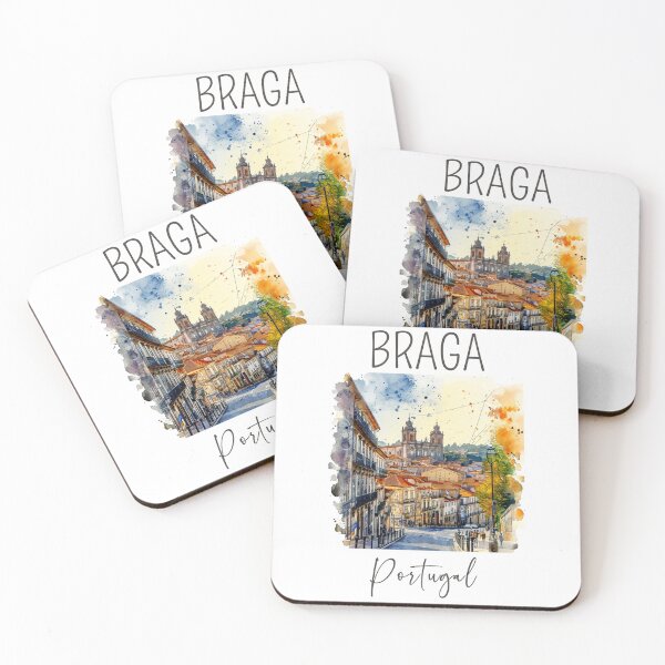 Item preview, Watercolor Design of Braga - Portugal  designed and sold by Sketch-Shack.