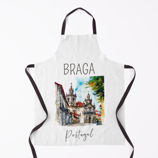 Item preview, Watercolor Design of Braga - Portugal designed and sold by Sketch-Shack.