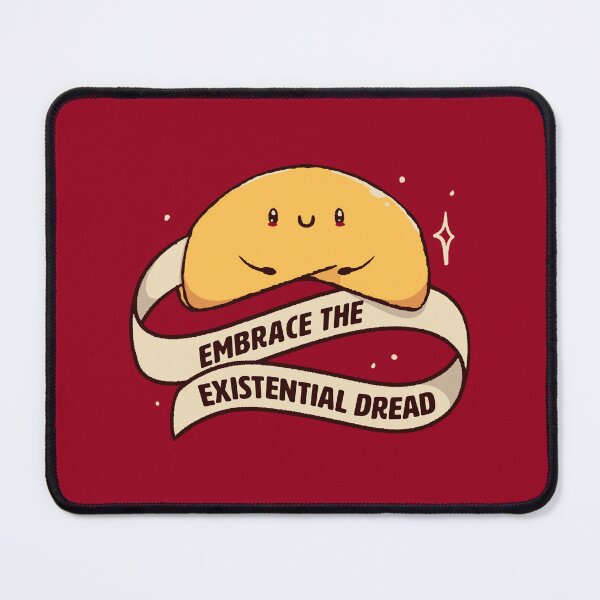 Item preview, Embrace The Existential Dread Funny Cookie by Tobe Fonseca designed and sold by Tobe Fonseca®.