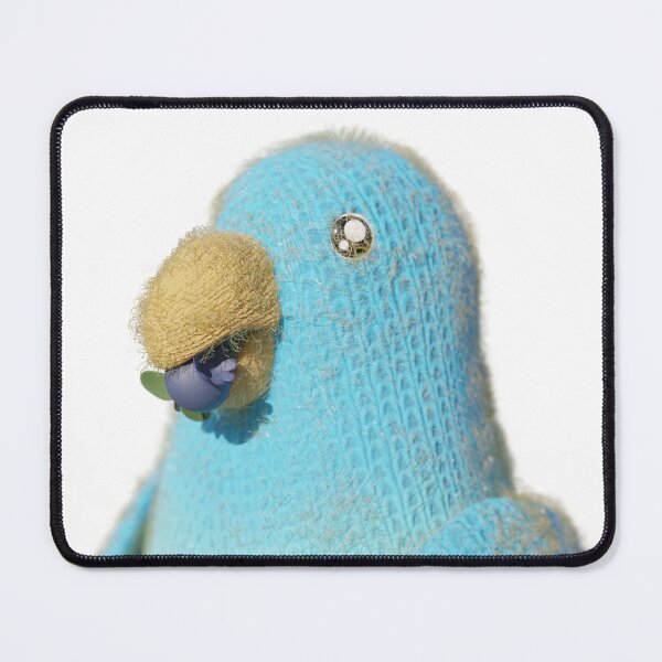 Item preview, Worsted parakeet eating designed and sold by 3DChop.