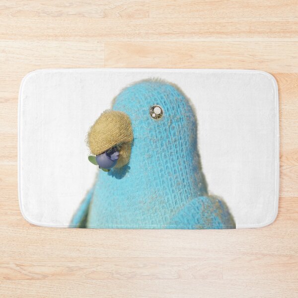 Item preview, Worsted parakeet eating designed and sold by 3DChop.