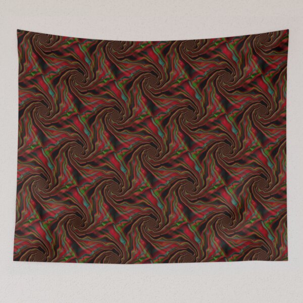 Item preview, 3D Grungey Crystally  Chaos Spiral Pattern designed and sold by TheRulerofEarth.