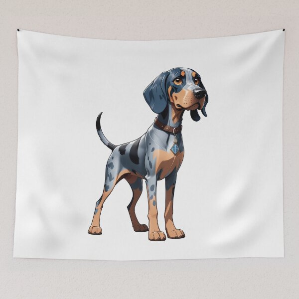 Item preview, Cute Bluetick Coonhound designed and sold by Bilisik.