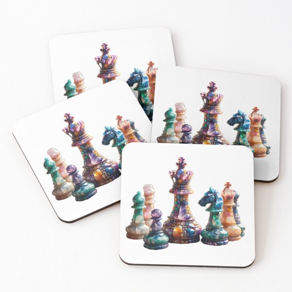 Item preview, Chess Pieces Made Of Natural Gemstone designed and sold by KeopsMurat.