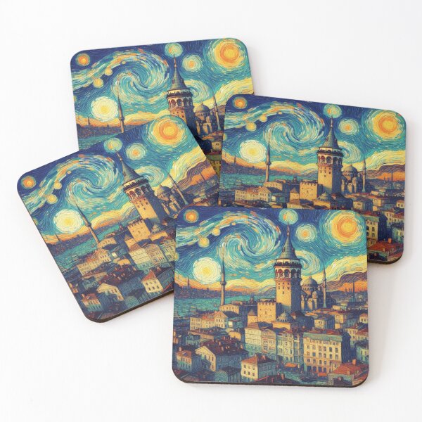 Item preview, Estanbul, Van Gogh, Turquía designed and sold by Greydate.