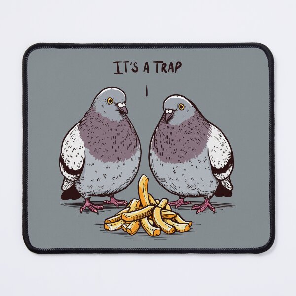 Item preview, Pigeon Trap designed and sold by KilkennyCat Art.