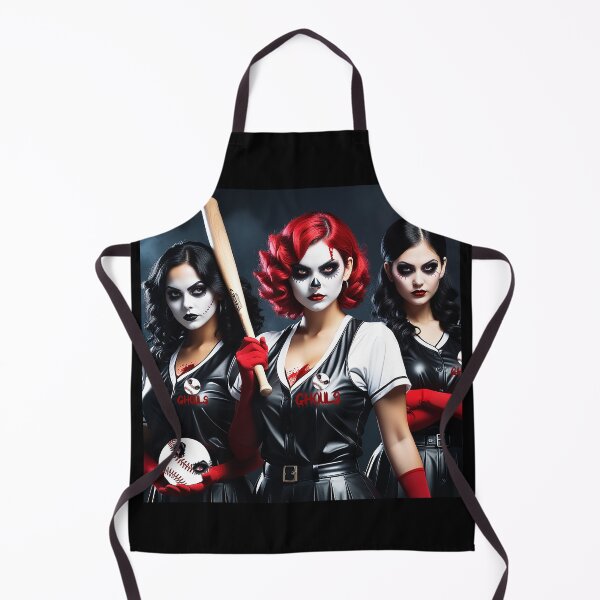 Item preview, Ghouls - Female Baseball Team designed and sold by FatCatStudios.