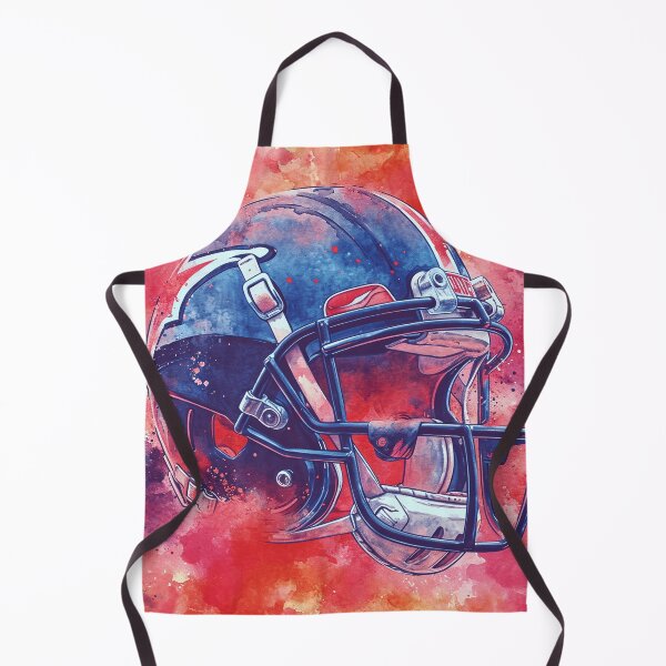 Item preview, American Football Helmet in the colorful clouds - watercolor style designed and sold by Sp3ctrumOfColor.