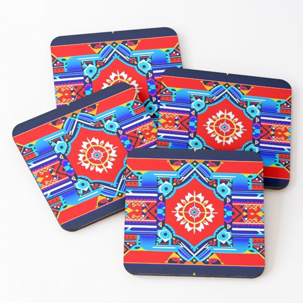 Item preview, Mexican Indigenous Aztec Colorful Design designed and sold by HippieFarms11.