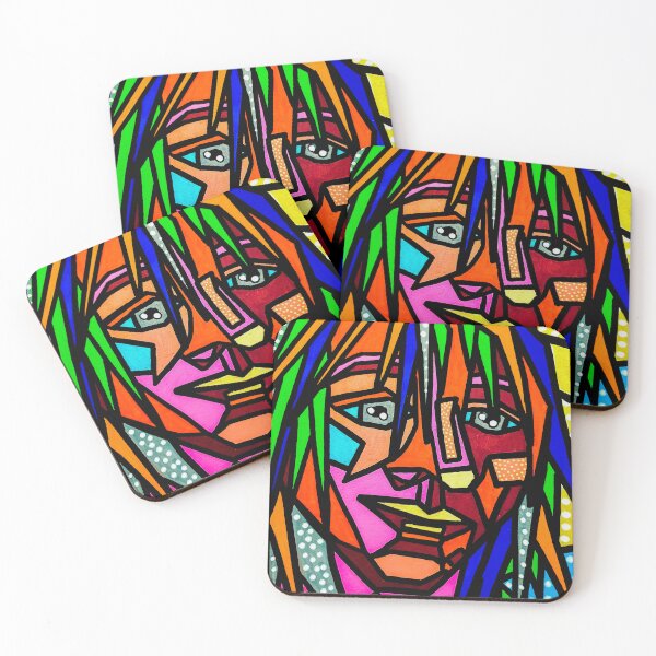 Item preview, Portrait Pop Art by MariDani Art designed and sold by MariDaniArt.