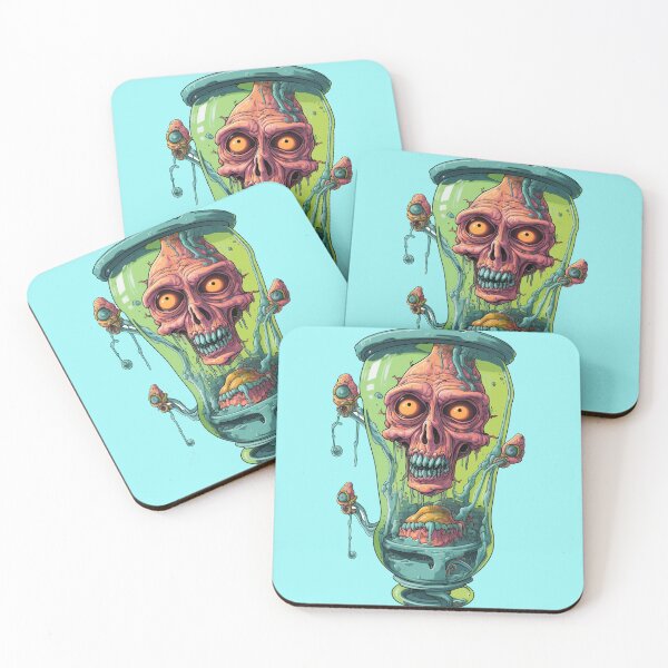 Item preview, Glass Face Zombie | Trippy AI Punk Aesthetic HD designed and sold by scudpunk.