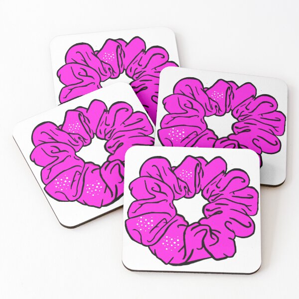 Item preview, Candy Pink Scrunchie designed and sold by Kitimouna.