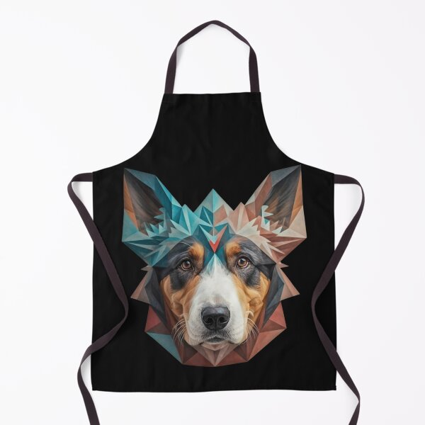 Item preview, Geometric Dog Wild Logo designed and sold by ArtByKubina.
