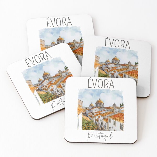 Item preview, Watercolor Design of Évora - Portugal  designed and sold by Sketch-Shack.