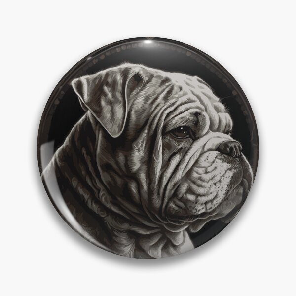 Item preview, English bulldog art designed and sold by drizzd.