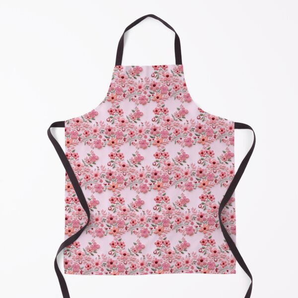 Item preview, Pink Pattern Like Embroidered, Valentine's Day Pattern, Floral, Aesthetic, designed and sold by whiteraven-shop.